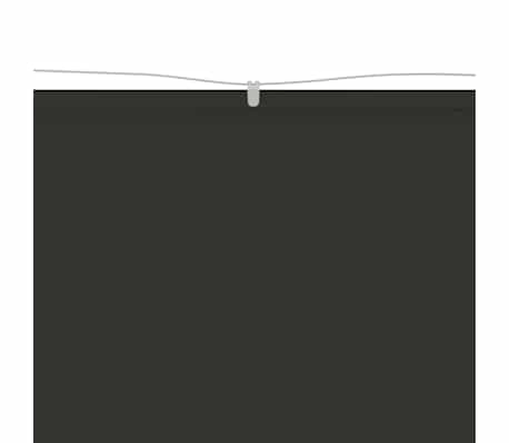 vidaXL Copertină verticală, antracit, 100x600 cm, țesătură Oxford