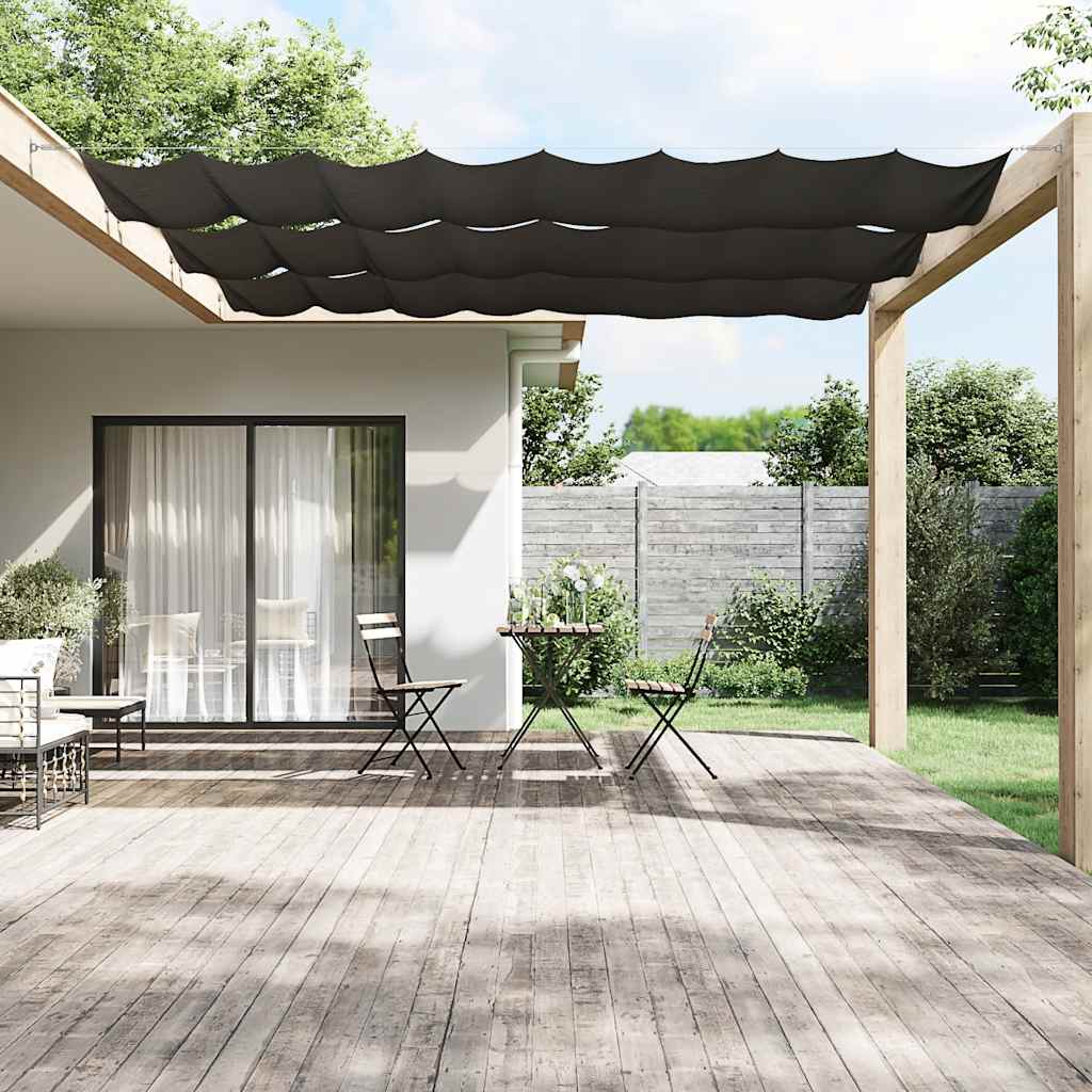 vidaXL Senkrechtmarkise Anthrazit 140x600 cm Oxford-Gewebe