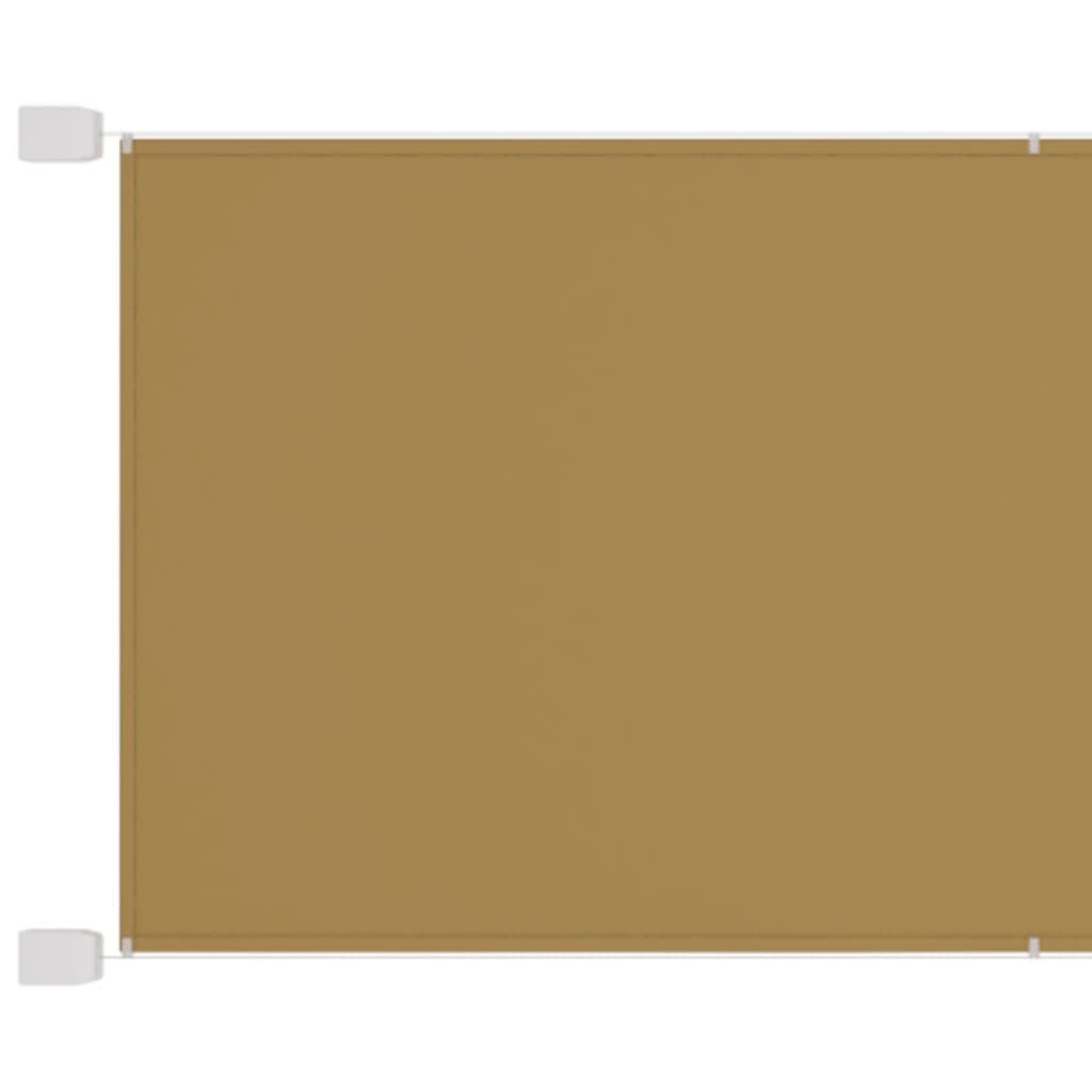 Senkrechtmarkise Beige 60×1000 cm Oxford-Gewebe kaufen