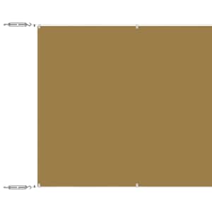 vidaXL vertikaalne varikatus, beež, 60 x 1200 cm, Oxfordi kangas