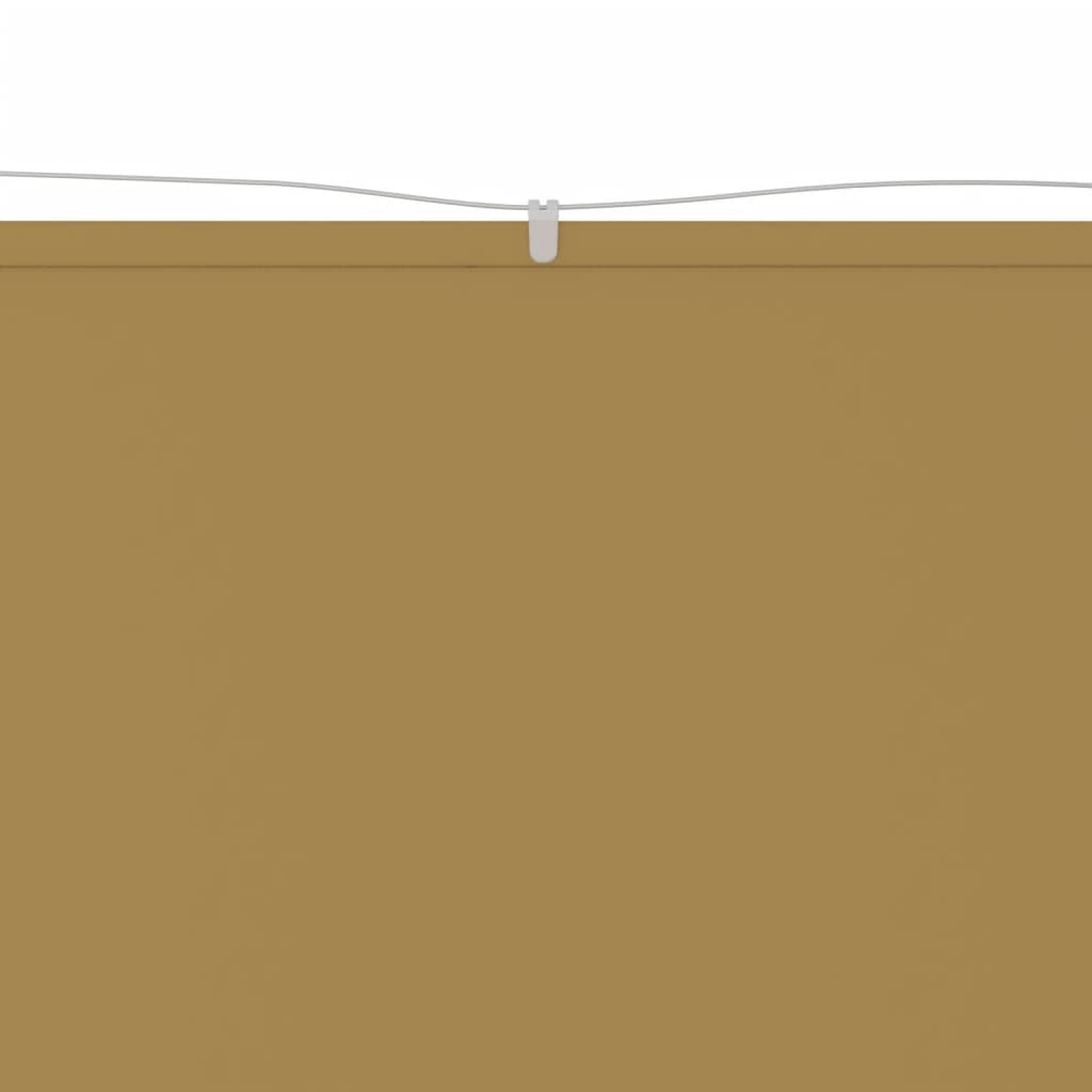 vidaXL Luifel verticaal 100x800 cm oxford stof beige afbeelding