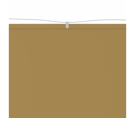 vidaXL Copertină verticală, bej, 250x360 cm, țesătură Oxford