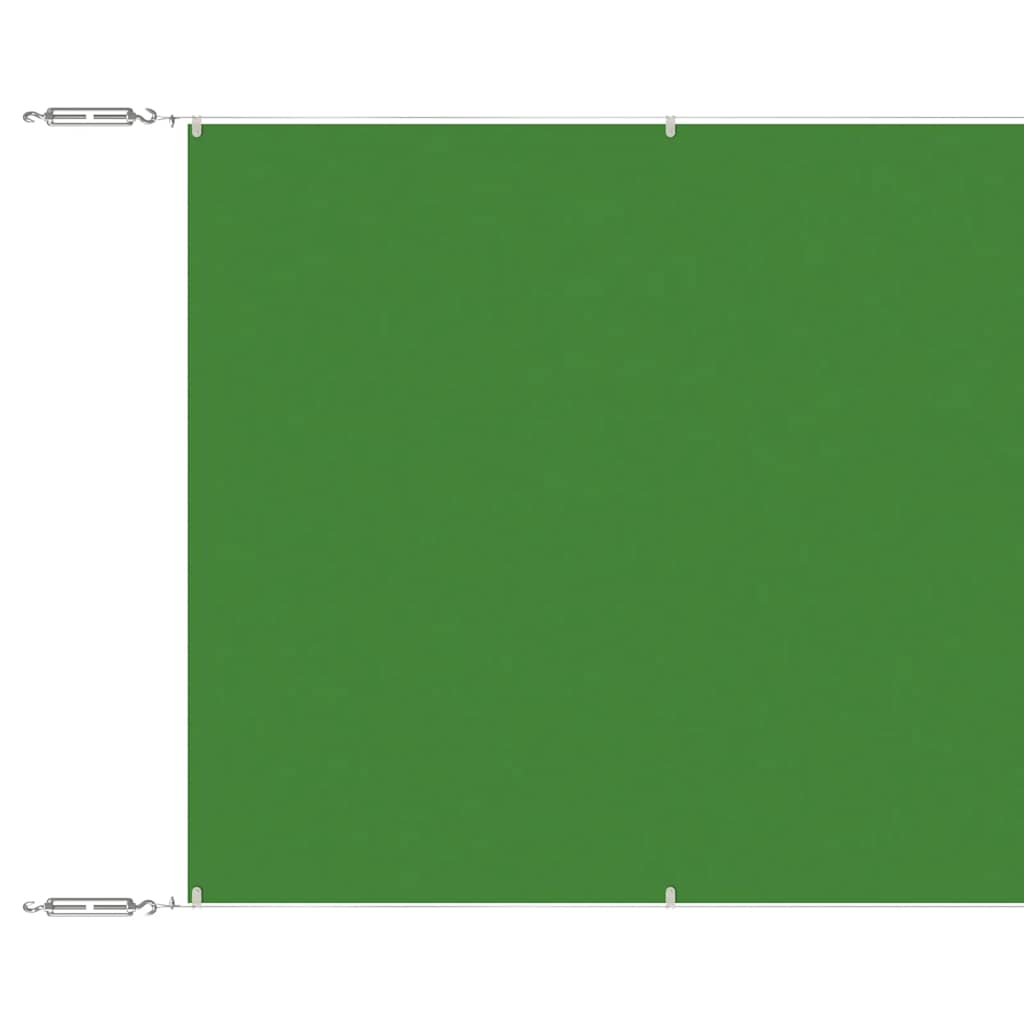 vidaXL Vertikální markýza světle zelená 60 x 600 cm oxfordská látka
