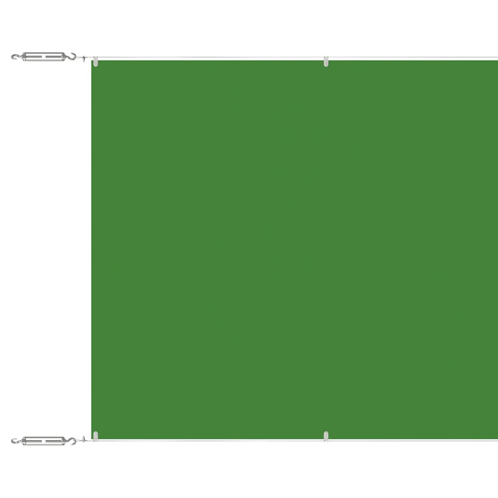 vidaXL Vertikální markýza světle zelená 60 x 800 cm oxfordská látka