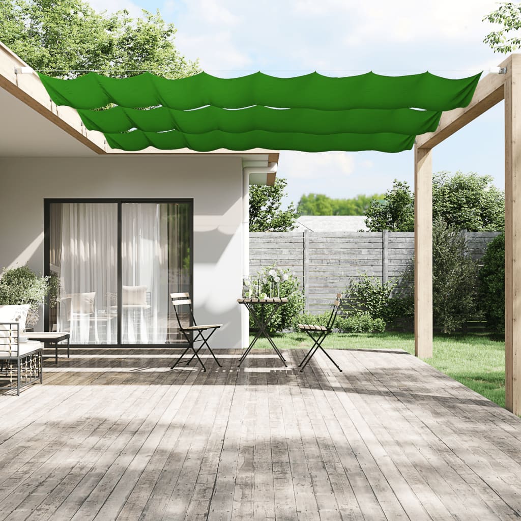 Paravento Verticale Verde Chiaro 60x1000 cm in Tessuto Oxford