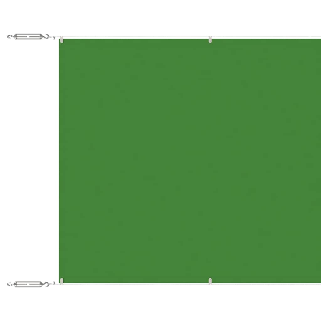 vidaXL Vertikální markýza světle zelená 100 x 1 200 cm oxfordská látka