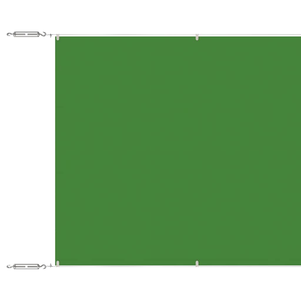 vidaXL Vertikální markýza světle zelená 140 x 800 cm oxfordská látka