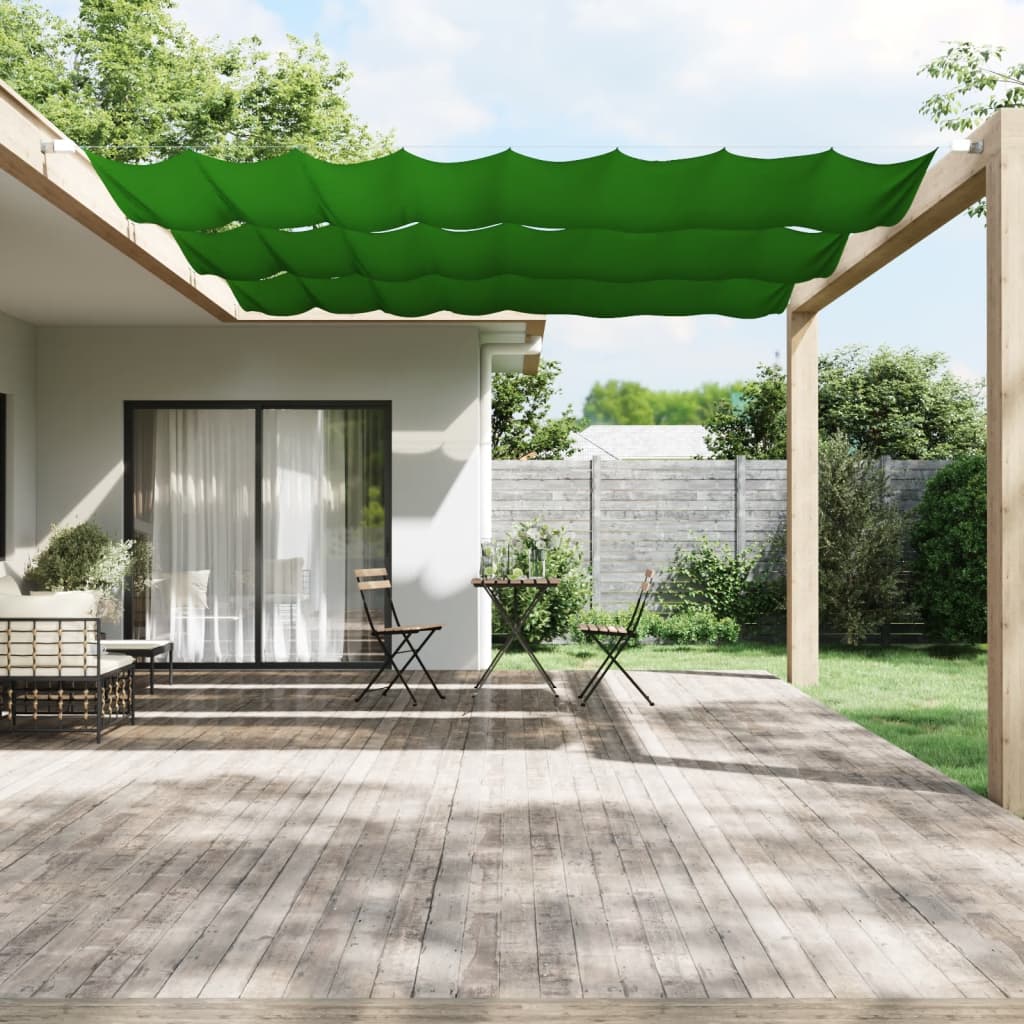 vidaXL Copertină verticală, verde deschis, 180x600 cm, țesătură Oxford