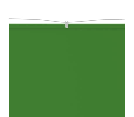 vidaXL Toldo vertical 250x420 cm tecido oxford verde-claro