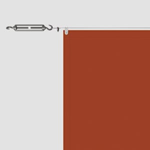 Vertikální markýza terakotová 60 x 1 000 cm oxfordská látka - obrázek 4
