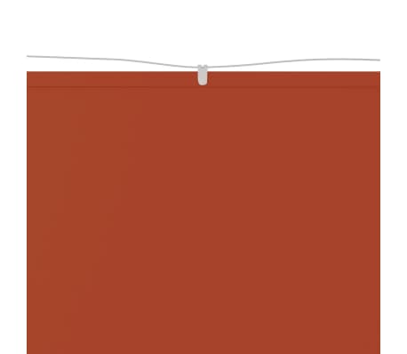 vidaXL Markiza pionowa, terakota, 100x420 cm, tkanina Oxford