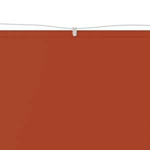 vidaXL Markiza pionowa, terakota, 100x420 cm, tkanina Oxford