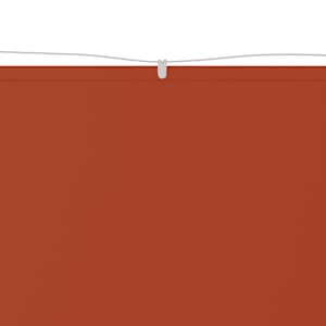 Vertikální markýza terakotová 140 x 800 cm oxfordská látka - obrázek 3