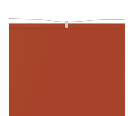 vidaXL Vertical Awning Terracotta 180x1000 cm Oxford Fabric