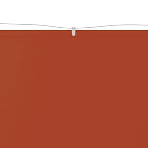 vidaXL Vertical Awning Terracotta 180x1000 cm Oxford Fabric