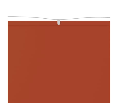 vidaXL Vertical Awning Terracotta 250x270 cm Oxford Fabric