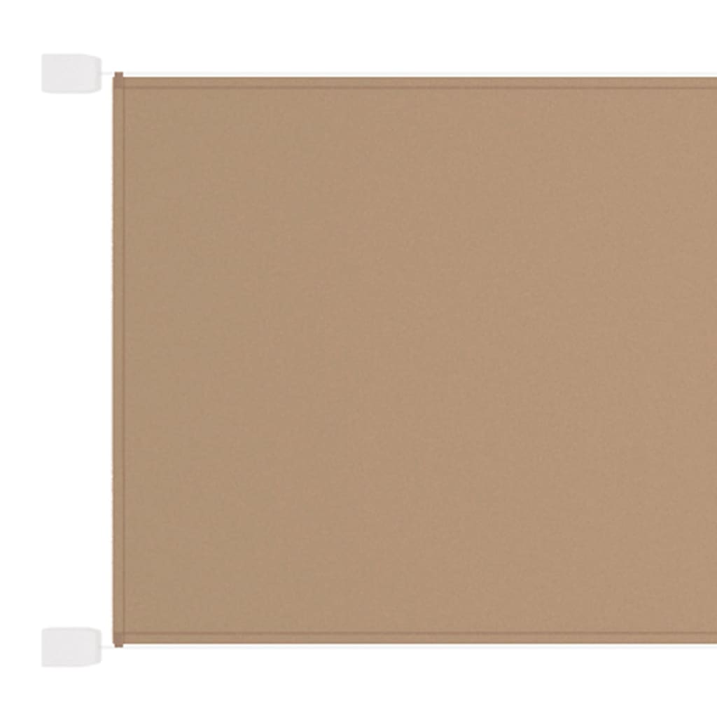 vidaXL Pystymarkiisi taupe 60×360 cm Oxford kangas