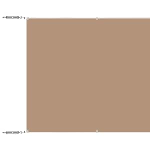 Vertikální markýza taupe 60 x 1 000 cm oxfordská látka - obrázek 2