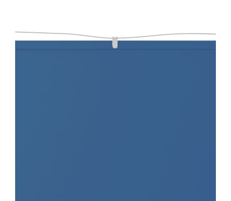 vidaXL Auvent vertical Bleu 60x360 cm Tissu oxford