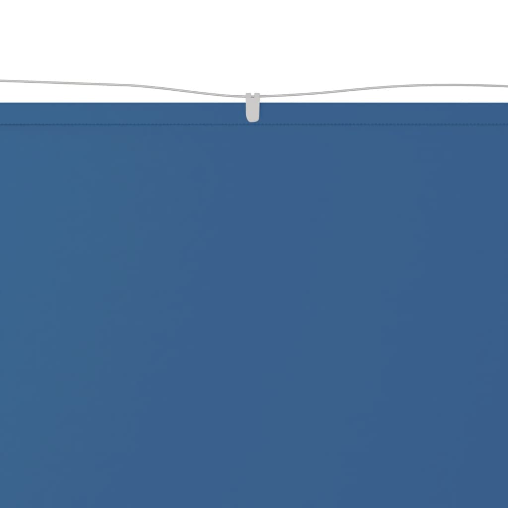 vidaXL Luifel verticaal 100x1200 cm oxford stof blauw afbeelding