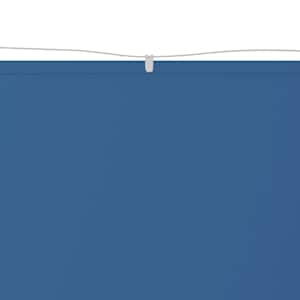 vidaXL Вертикален сенник, син, 180x360 см, оксфорд плат