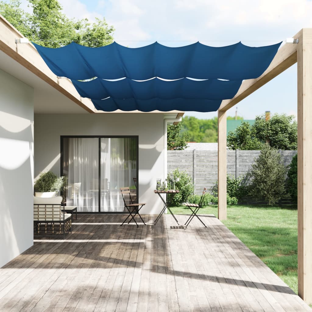 Paravento Verticale Blu 250x270 cm in Tessuto Oxford