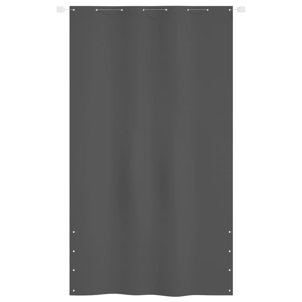 vidaXL Balcony Screen Anthracite 140x240 cm Oxford Fabric