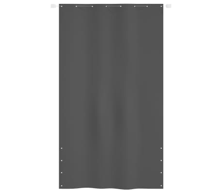 vidaXL Balcony Screen Anthracite 140x240 cm Oxford Fabric