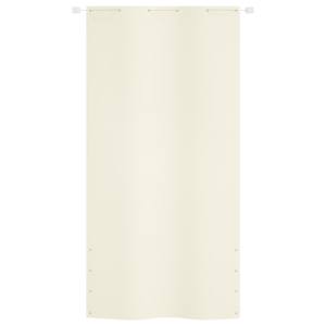 vidaXL Parvekkeen suoja kerma 120x240 cm Oxford kangas