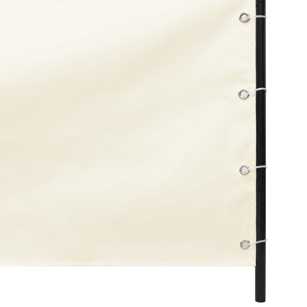  Balkónová markíza krémová 140x240 cm oxfordská látka