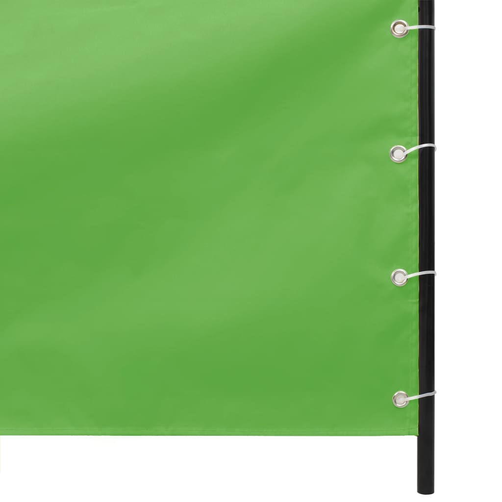 Thumbnail - vidaXL Balkon-Sichtschutz Hellgrün 80x240 cm Oxford-Gewebe