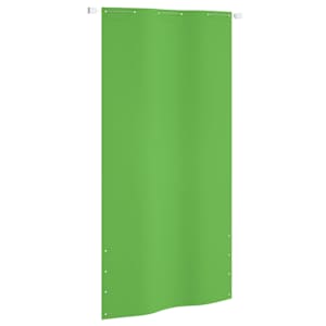 Balkonová zástěna světle zelená 120 x 240 cm oxfordská látka - obrázek 1