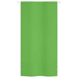 Balkonová zástěna světle zelená 120 x 240 cm oxfordská látka - obrázek 2