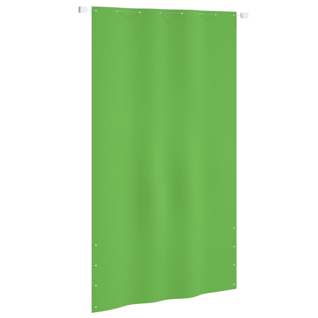 vidaXL altanafskærmning Oxfordstof 140x240 cm lysegrøn
