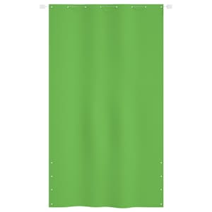 Balkonová zástěna světle zelená 140 x 240 cm oxfordská látka - obrázek 2