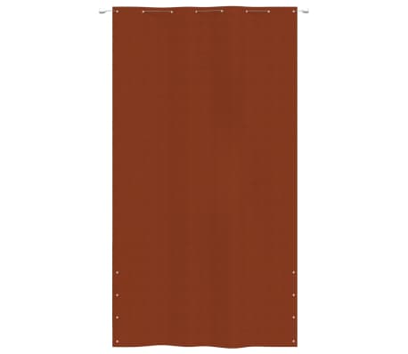 vidaXL Διαχωριστικό Βεράντας Τερακότα 160 x 240 εκ. Ύφασμα Oxford