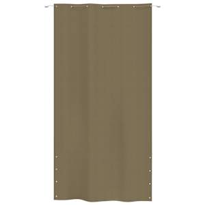 vidaXL Parvekkeen suoja taupe 140x240 cm Oxford kangas