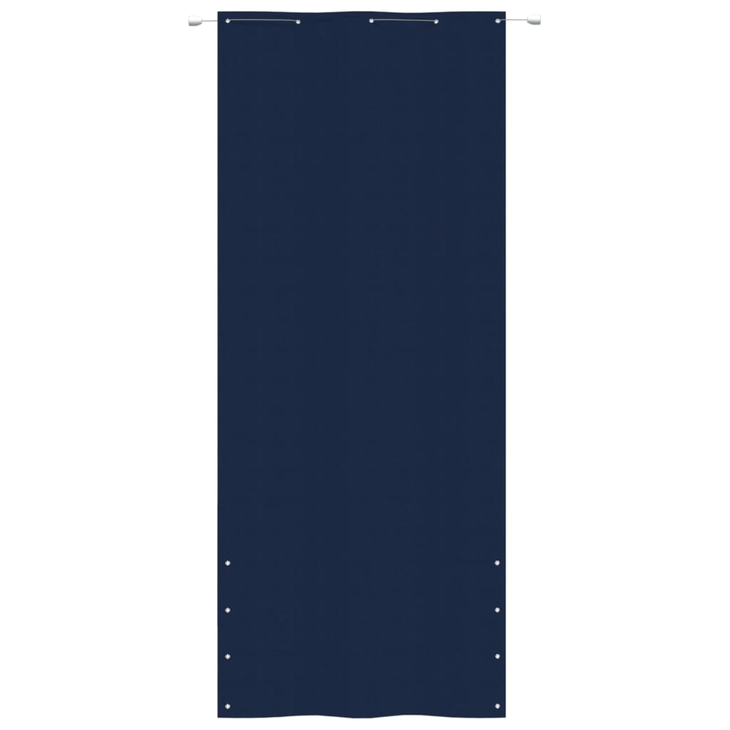 vidaXL Paravan de balcon, albastru, 100 x 240 cm, țesătură oxford