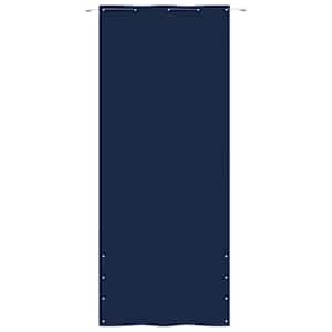 vidaXL Parvekkeen suoja sininen 100x240 cm Oxford kangas