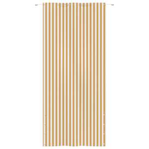 vidaXL Parvekkeen suoja keltainen/valkoinen 120x240 cm Oxford kangas