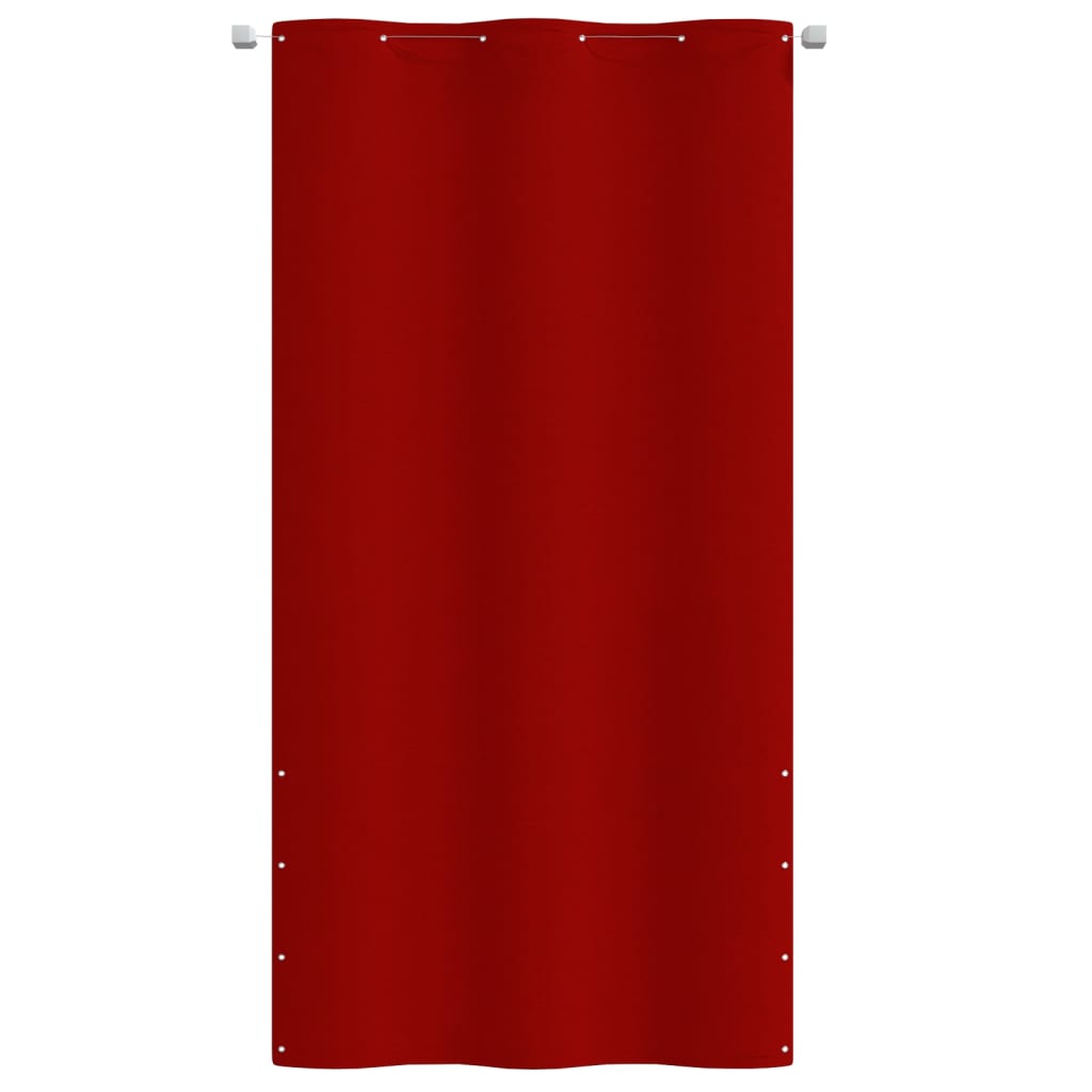 vidaXL Paravan de balcon, roșu, 120 x 240 cm, țesătură oxford
