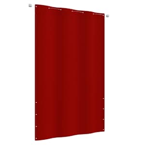 Balkonsko platno rdeče 140x240 cm tkanina Oxford
