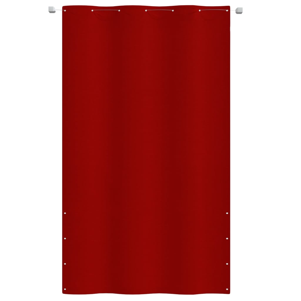 vidaXL Balkonscherm 140x240 cm oxford stof rood afbeelding