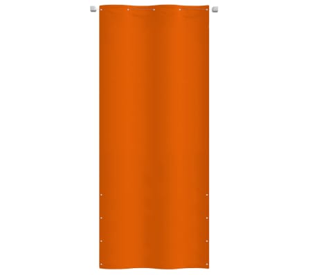 vidaXL Balkongskärm orange 100x240 cm oxfordtyg