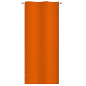 vidaXL Parvekkeen suoja oranssi 100x240 cm Oxford kangas