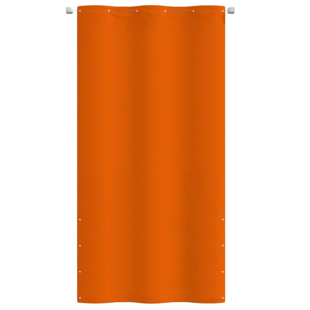 Paravan de balcon, portocaliu, 120 x 240 cm, țesătură oxford