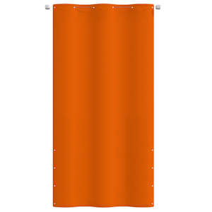 vidaXL Balkongskärm orange 120x240 cm oxfordtyg