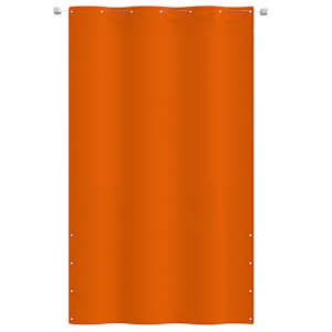 vidaXL Parvekkeen suoja oranssi 140x240 cm Oxford kangas