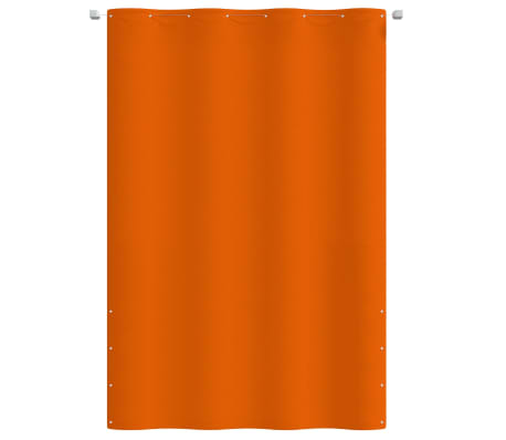 vidaXL Balkongskjerm oransje 160x240 cm oxfordstoff