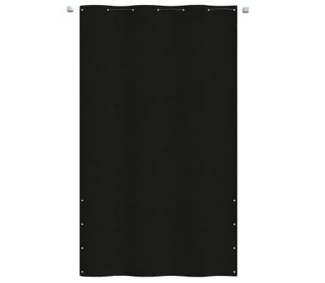 vidaXL Balkonscherm 140x240 cm oxford stof zwart